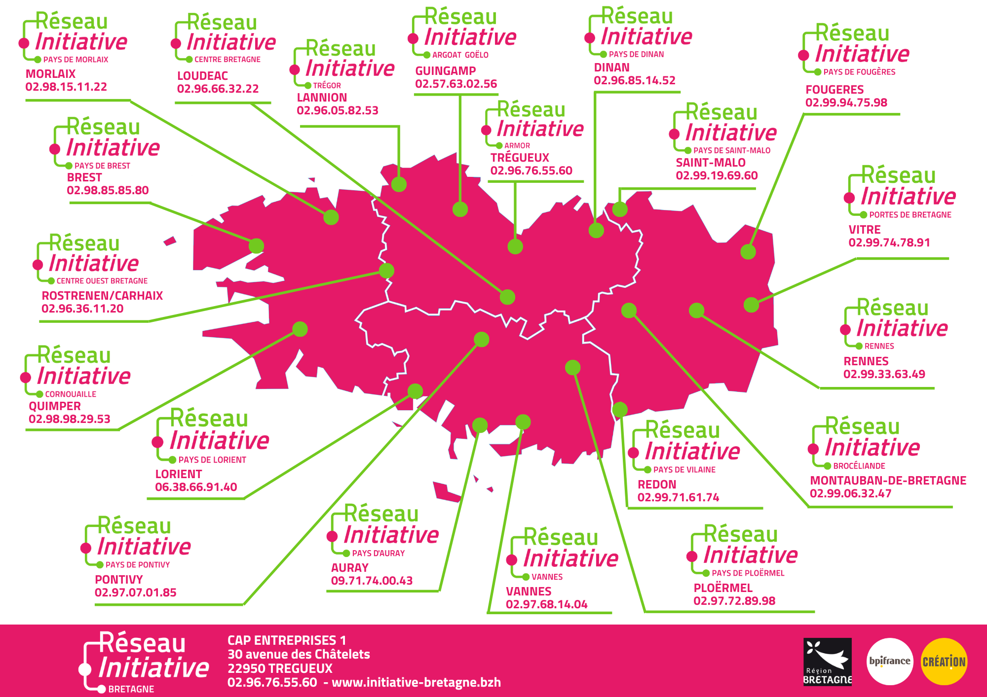 carte associations initiative bretagne